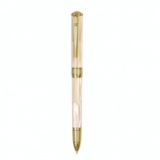 Bút Ký Ngọc Trai Cam Mississippi- Mạ Titanium Gold - Champion Wave